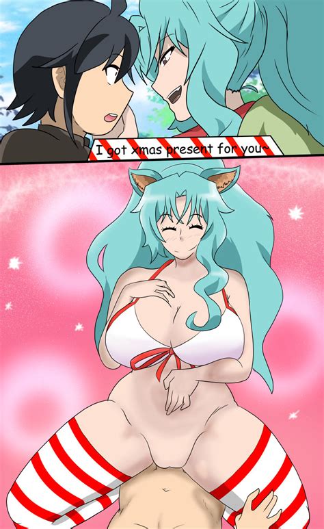 Rule 34 Black Hair Breasts Female Female On Top Green Hair Male Misumi Makoto Tsuki Ga