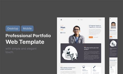 Professional Portfolio Cover Page Design