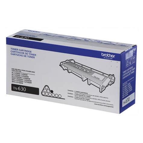 Brother Tn630 Black Toner Cartridge Standard Yield Brother Canada