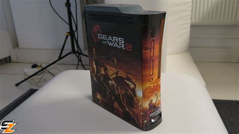 XBOX 360 PRO LIMITED EDITION GEARS OF WAR CONSOLE GOW CONTROL *ULTRA ...