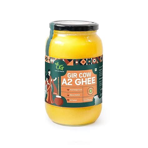 Og Let S Be Natural A Gir Cow Ghee Ml Glass Bottle Desi Bilona