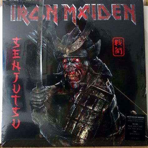 IRON MAIDEN Senjutsu 3 LP SILVER BLACK MARBLED VINYL NEU Kaufen