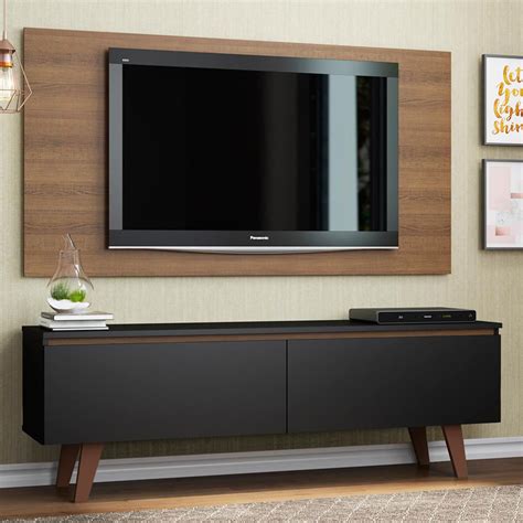 Ripley Mueble Y Panel Madesa Le Mans Para Tv Hasta Pulgadas Puertas