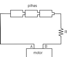 O Circuito A Seguir Representa Tres Pilhas Ideais De 15v Cada Uma