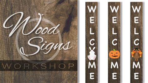 Wood Signs Workshop