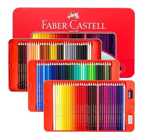 Lapis Faber Castell 100 Cores - Kit Lapis De Cor Faber Castell 100 Cores | MercadoLivre 📦