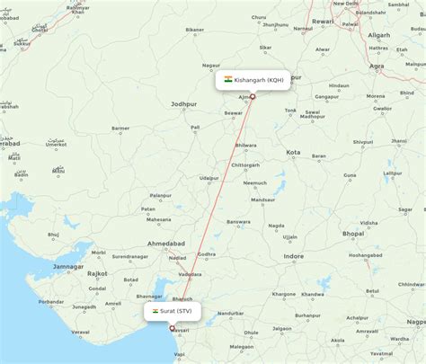 Flights From Kishangarh To Surat Gujarat Kqh To Stv Flight Routes