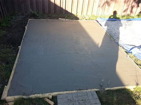 Do It Yourself Builds: How to Pour a Concrete Pad for Shed