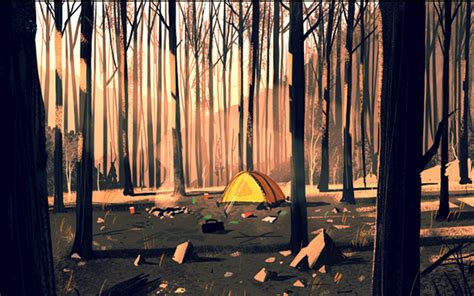 The Stunning Art of "Firewatch" | Concept art, Firewatch, Environment ...