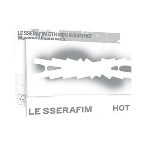 Le Sserafim Th Mini Album Hot Weverse Albums Ver Music Albums Shop Neoe Kpopshop