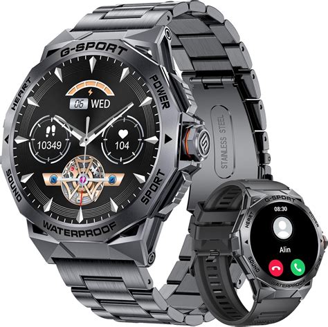 Lige Smartwatch Orologio Uomo Amoled Schermo Tattile Fitness