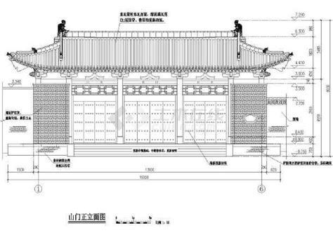 古建筑平面图古建筑三视图古建筑平面图绘制大山谷图库