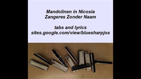 Mandolinen In Nicosia Zangeres Zonder Naam Bluesharpjos YouTube