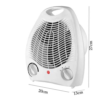 Caldobagno Elettrico Basso Consumo 2000W Scaldino Termoventilatore