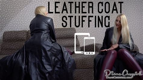Leather Coat Stuffing Into Pussy Mobile Tablet Version DC Production Clips4sale