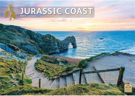 Jurassic Coast A4 Calendar 2023 Office Products