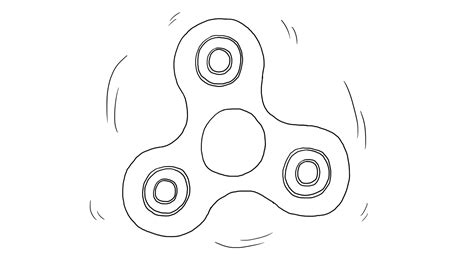 How To Draw A Fidget Spinner