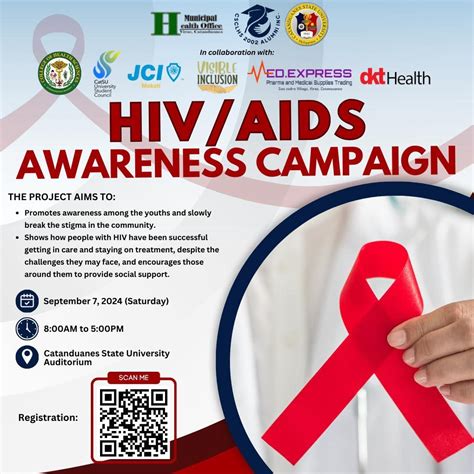 Hivaids Awareness Campaign Catanduanes State University Auditorium