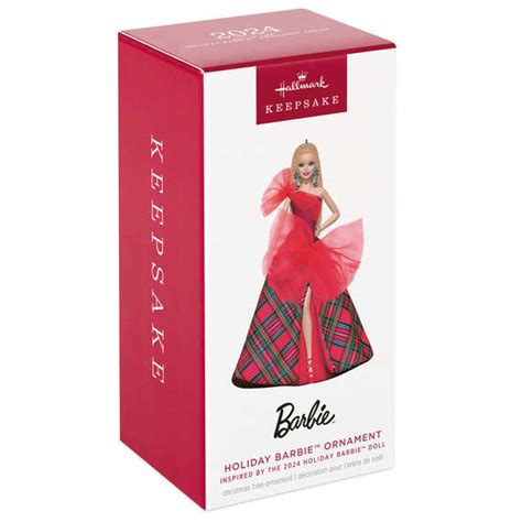 2024 Holiday Barbie 10 Hallmark Keepsake Ornament Hooked On Hallmark