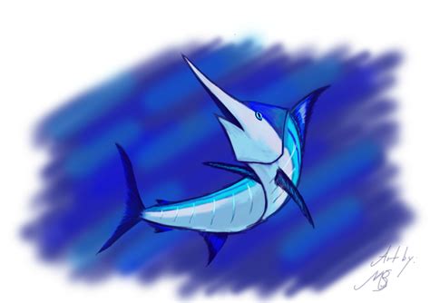 Blue Marlin by IamNoOneSpecial1 on Newgrounds