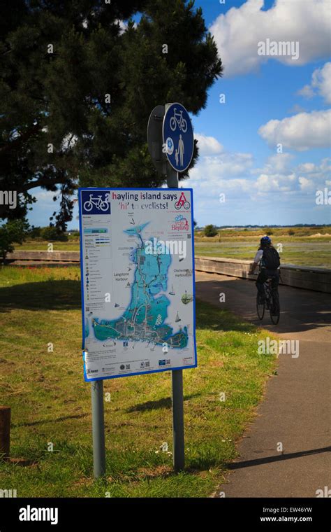 Map of hayling island hi-res stock photography and images - Alamy