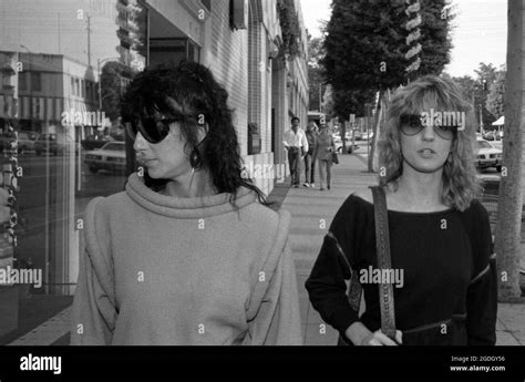 Cher and sister Georganne LaPiere in California. Circa 1980's Credit ...