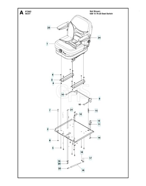 Husqvarna Pt D Seat Ghs