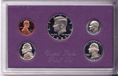 1987 Proof Set Proof Sets JMS Coins