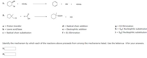 Solved Br Kot Bu Kbt Hot Bu Bo Xa He Ocoh Hci Oh A Chegg