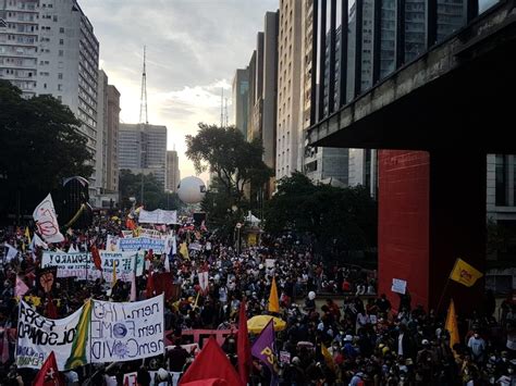 S O Paulo Protesto Contra Bolsonaro Fecha A Paulista