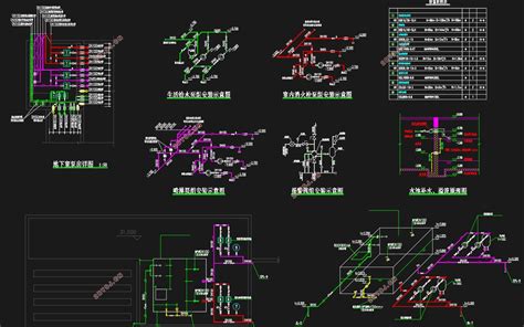 某综合楼建筑给水排水工程设计含cad图土木工程