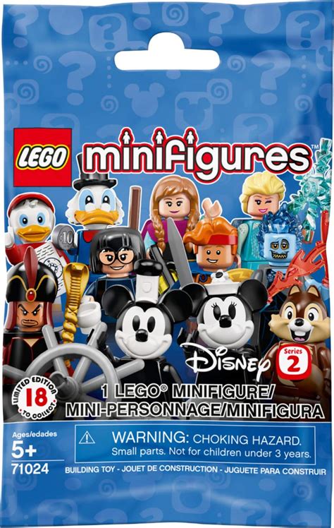 LEGO - Minifigures Disney Series 2 Building Toy 71024 - Blind Box ...