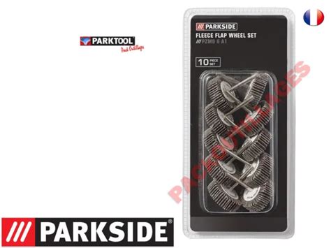 Parkside Accessoires Pour Set De Mod Lisme Disques Abrasifs Non Tiss S