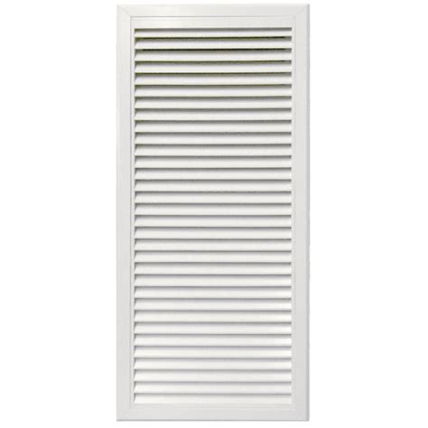 Louvered Aluminium Return Air Grille With Filter Accord Air