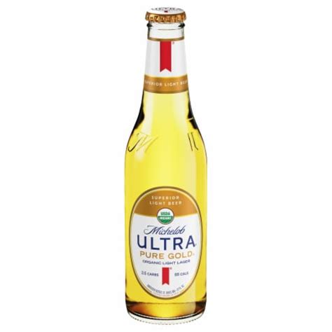 Michelob Ultra Pure Gold Organic Light Lager Beer Bottle 12 Fl Oz Ralphs