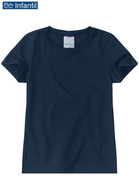 Camiseta Infantil Menina Malwee 1000086762 02023 Azul Marinho Meias