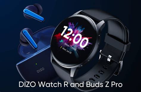 Dizo Watch R With Amoled Display Metal Body And Dizo Buds Z Pro