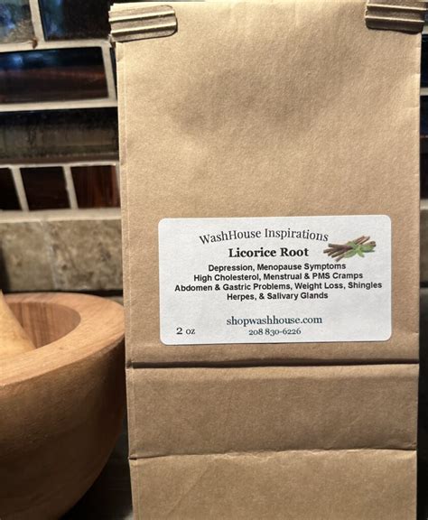 Licorice Root Tea – Natural Medicine | Shop WashHouse