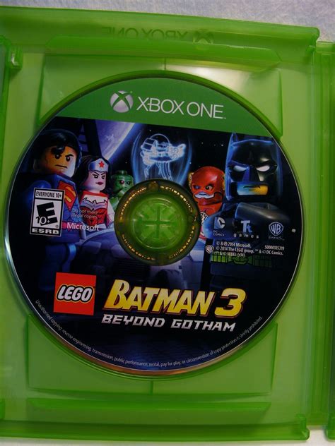 LEGO Batman 3: Beyond Gotham (Microsoft Xbox One, 2014) Complete