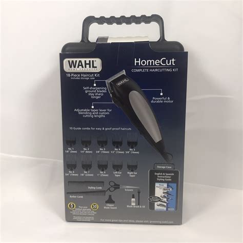 Wahl Homecut 18 Piece Complete Haircutting Kit 9243 2301 New Free