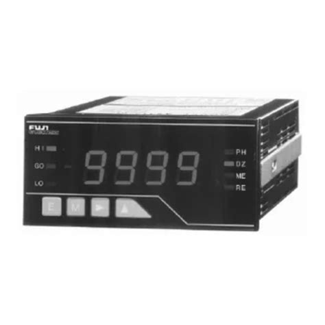 fuji electric fd series instruction manual   manualslib