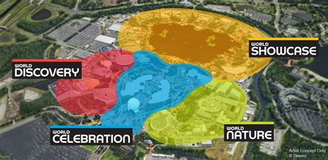 Epcot's Future World Being Replaced by 3 New Neighborhoods - Disney ...