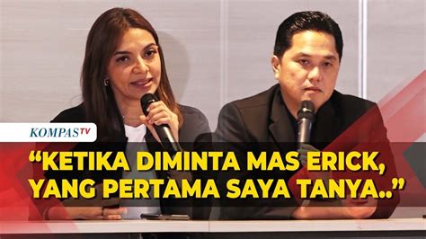 Najwa Shihab Gabung Satgas Mafia Bola Minta Erick Thohir Jamin