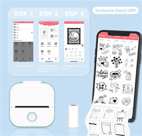 Print Pod, Print Pods Mini Printer, Fast Printing Portable Mini Thermal ...