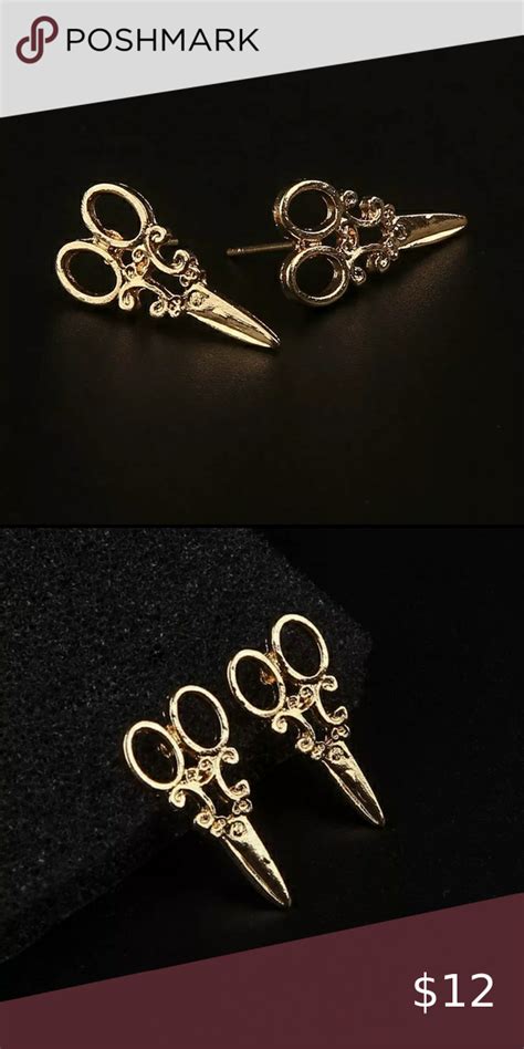 Cute And Detailed Scissor Earrings Perfect For Hairdressers And Stylists