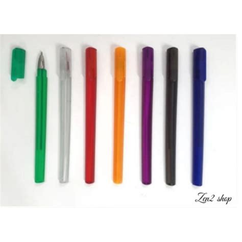 Jual Pulpen Plasrik Segitiga Ballpoint Plastik Souvenir Pulpen