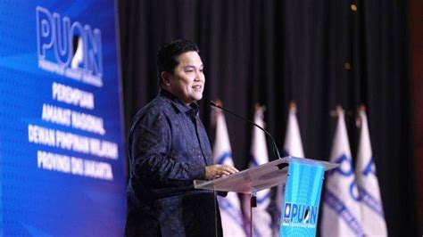 Kokoh Puncaki Elektabilitas Modal Erick Thohir Jadi Cawapres Unggul Di