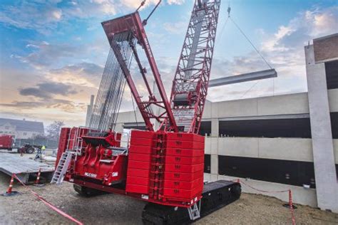 Kran Auf Raupen Mlc Vpc Max Manitowoc Cranes Gitter Ausleger