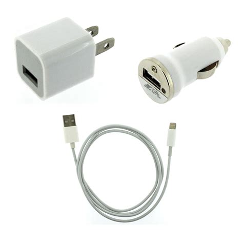 Home Wallcar Charger8 Pin To Usb Cable For Iphone 5 Ipod Touch 5 Nano