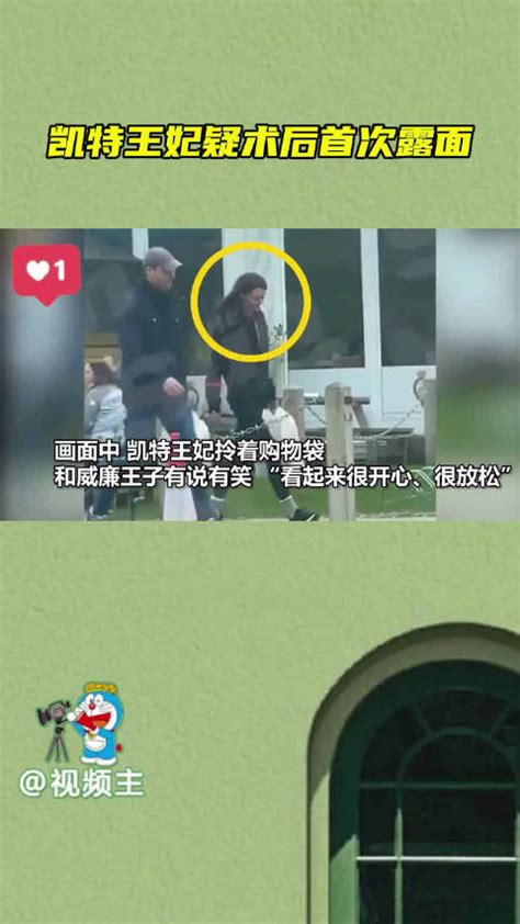 英媒曝光凯特王妃疑术后首次露面视频和丈夫购物有说有笑 新浪新闻